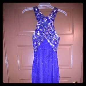 Ibiza fully beaded prom dress